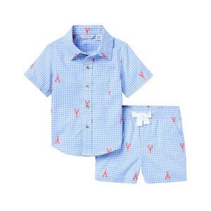 Janie And Jack Girls  The Cabana Matching Set, Blue